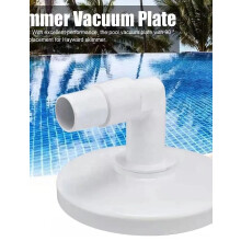 Piastra aspirante per skimmer, accessori per la pulizia della piscina, con gomito a 90, accessori di ricambio