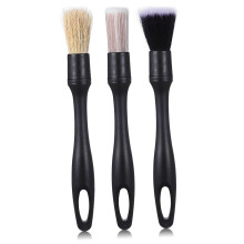 Car Detailing Brush Set 3pcs Soft Bristles Interior Cleaning Tools for Dashboard and Upholstery