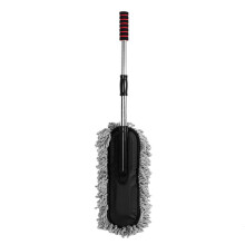 3in1 Microfiber Car Wash Mop and Cleaning Brush, Long Handle Non‑Scratch Duster for Interior Exterior
