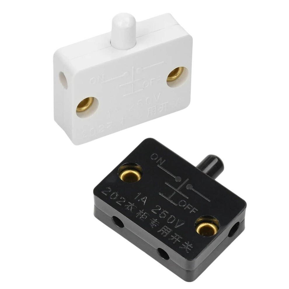 1A 250V Cabinet Door Light Switch With Automatic Reset, Stable Performance Closet Sensor Switch 9073542154471