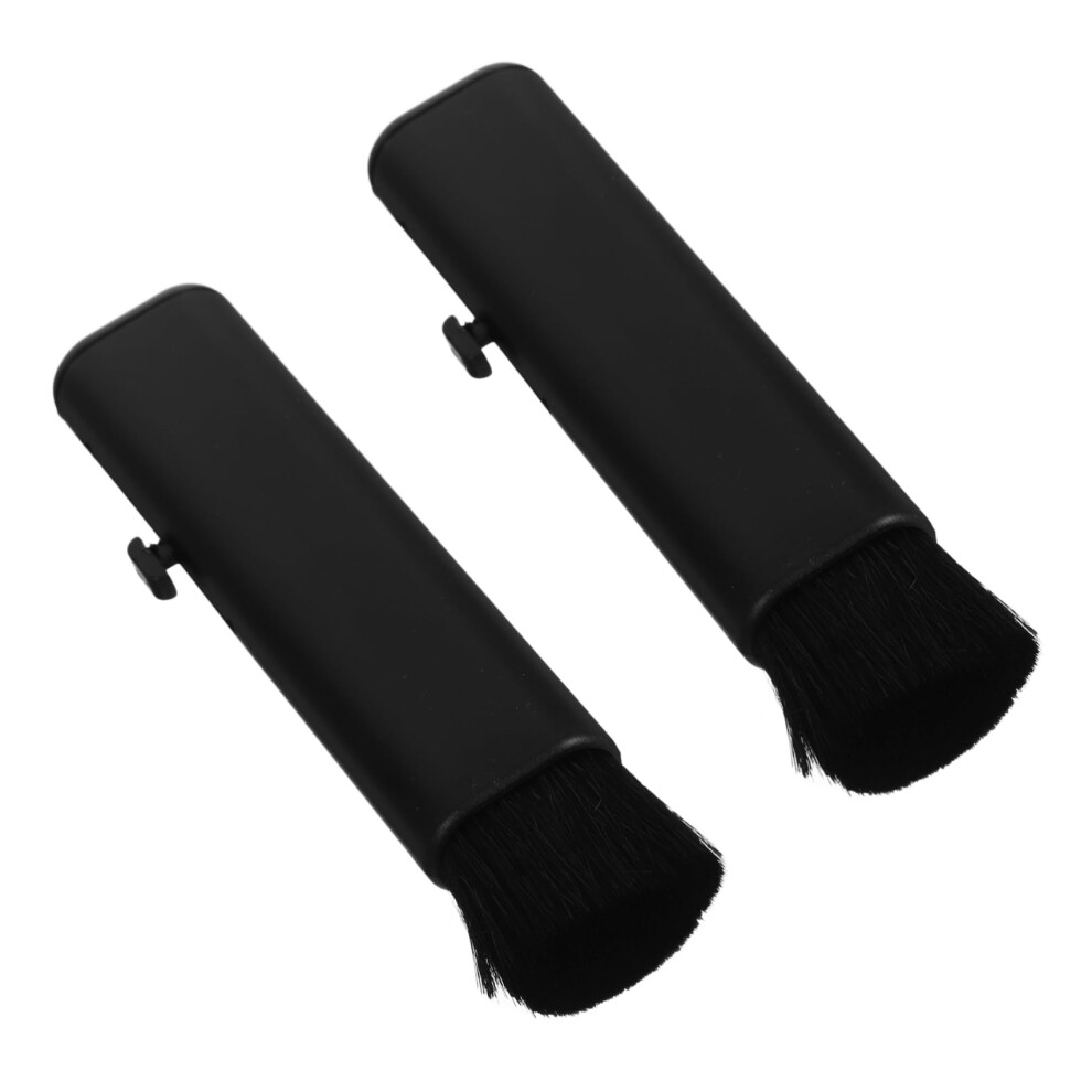 Car Detailing Brush Set 2Pcs Soft Nonscratch Bristles Auto Interior Cleaning Brush For Vents Dashboard Dust Removal 9330225486435