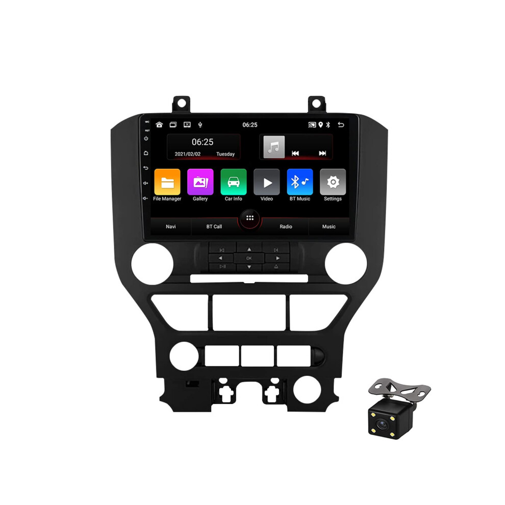 9 Inch Touchscreen Car Stereo With Bluetooth 5.0, Dsp, Wifi, Backup Camera For Ford Mustang 2014Â2021 9330225486534