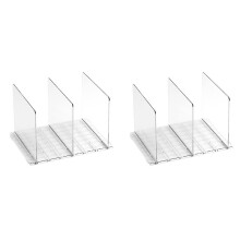 2X Scatola Portaoggetti Rimovibile Portaoggetti per Borse Portaoggetti per Borse Organizer per Guardaroba Guardaroba Portaoggetti Multifunzionale B