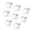 Multipurpose Plastic Hooks Strong Hold Adhesive For Various 1