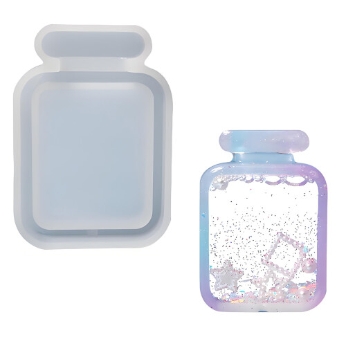 Easy To Use Silicone Sand Timer/Drift Bottle Mold For-bottle