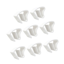 Curtain Holdbacks Pinch Pleat Hooks Plastic Fasteners Pleated-8