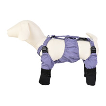 Protective Dog Leg Covers Suspender Boot Leg-S Purple