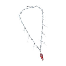 Stijlvolle gotische kruisbeeldketting Vintage geïnspireerde