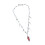 Unique Thorn Crucifix Pendant Chain Gothic Style Accessory For 1