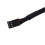 Flexible 3Pin PC Fan Splitters Cable 1 To 2-Black Under 5Pcs 3P 6