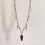 Unique Thorn Crucifix Pendant Chain Gothic Style Accessory For 7