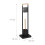 Silla de baño en bambú y acero inoxidable. 4