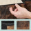 Caja de almacenaje de tela con aspecto de madera, pack de 6 7