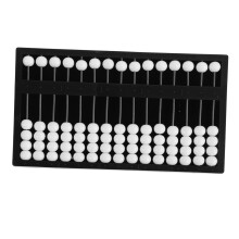 Braille Abacus for Blind Students with Tactile Design, Durable Beads for Fast Math Learning at School or Home