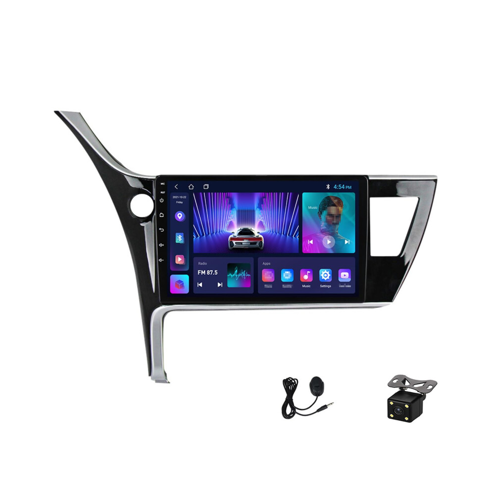 9 Inch Android 12 Car Stereo For Toyota Corolla 20172019 With Carplay, Gps Navigation, Bluetooth, Wifi 2G+32G 9771547005162