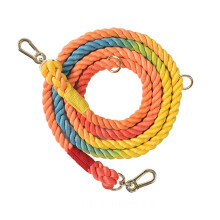 Guinzaglio per cani in corda, guinzaglio in cotone per addestramento, compatibile con escursioni e campeggio.