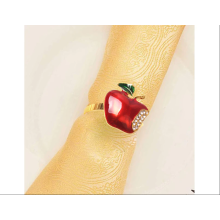 Christmas Tree Napkin Rings, Cute Mini Napkin Ring Compatible with Table setting, Winter Serviette Buckles Holder Compatible with Thanksgivi