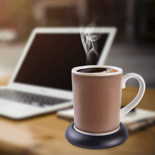 USB Heating Coaster Creative Metal Constant Temperature Coaster Coffee Insulation Pad Warm Coaster 2