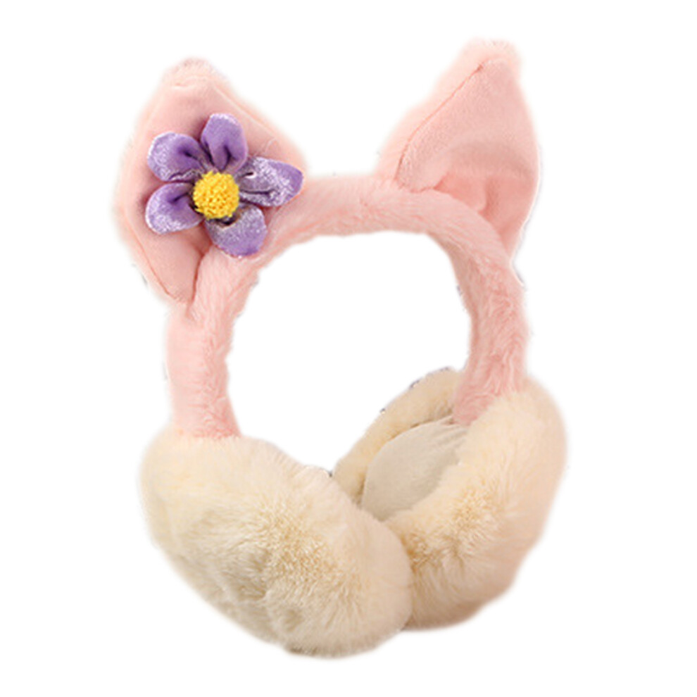 Women Cold Weather Fluffy Earmuffs Winter Warm Headband Cute Slouchy Ear Warmers 3564946437254