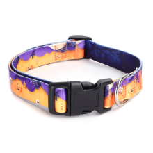 Halloween pet collar multi-color adjustable size Compatible with small, me