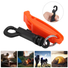 Emergency Whistle Dual Frequency Multifunctional Orange Safety Warning Whistle Compatible with Boating Fishing Camping Hiking
