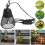 50W Reptile Pet Terrarium Brooder Heating Light UVA UVB Dimmable Heat Lamp Compatible with Lizard Snake Turtle 1