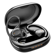Wireless Earbuds Compatible with Sport, Bluetooth 5.3 Headphones With Ear Hooks, Ergonomic Design Over-Ear Buds Compatible with Running, Dee