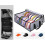 Hat Storage Compatible with Multi-functional Storage, Baseball Caps Organizer With Sturdy Handles And Visible Window, Foldable Design And Hi 2