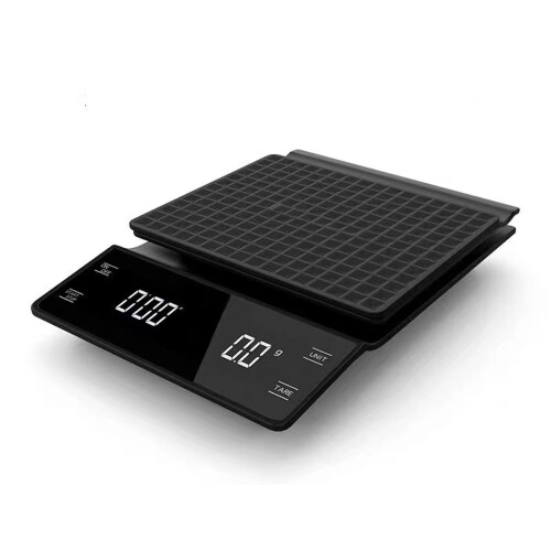 Coffee and Kitchen Scale with Timer 3kg0.1g High Precision Pour Over Drip Espresso Scale with Back-Lit LCD Display