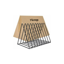 Regalo ideale, compatibile con l'arredamento di casa e ufficio: portadocumenti triangolare dal design moderno e robusto con elegante finitur
