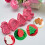 4 Pcs Christmas Biscuits Cutters Set Christmas Tree Snowman Gingerbread Egg Stamper Spring Loaded Handle Cutter 3
