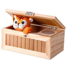 Useless Box, A Fun Box Toy Ideal Compatible with Stress Releasing, Wooden Spoof Toy Compatible with Desktop Toys And Gifts, Exquisitely Craf