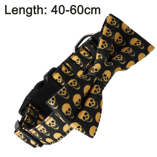 Halloween dog collar strap removable cute bow tie adjustable p 1