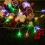Christmas Snowflake Light String 10 ft 20 LED Battery 4