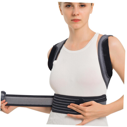 Invisible Posture Corrector Adjustable Upper Back Support Brace for Men and Women XL 1