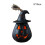 3 Pack Halloween LED Pumpkin Lights Portable with Witch's Hat 2
