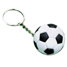 Chaveiro de bola de futebol - Compatível com esportes para meninos - Chaveiro de futebol infantil - Lembrancinhas para festa de futebol da C