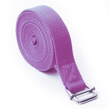 Banda de yoga - Herramienta compatible con flexibilidad | Ejercicios | Correa de yoga con hebilla deslizante metálica ajustable