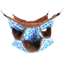 Pet Small Animal Cage Hammock - Soft Warm Hammock-Fit Compatible with Kitten,Ferret,Squirrel,Rat,Hamster or Other Small Animals