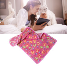 Pet Blanket with ComCompatible withtable Sleeping Material, Suitable Compatible with Indoor & Outdoor Use, Diverse Colors (Heart)