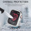 Case Compatible with Apple Watch Series 5/4 / Tempered Glass Protective 2