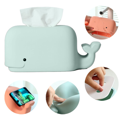 Creative Silicone Tissue Box, Cute Cartoon Tissue Box 2