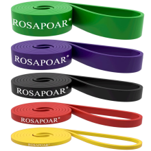 Resistance Bands Compatible with Strength Training, Natural Latex Elasticity Retention Assured, Boost Your Workout Anywhere