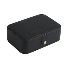 Schmuckkästchen, geeignet für Mädchen und Frauen, kleines Reise-Schmucketui, tragbare Aufbewahrungsbox aus PU-Leder, geeignet für Ringe, Ohr
