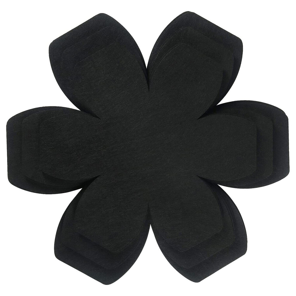 Pot And Pan Protectors, Set Of 12 And 3 Different Sizes, Larger & Thicker Felt Pan Protector Pads, Pot Separators Protectors Compatible Cyan 3564946411315
