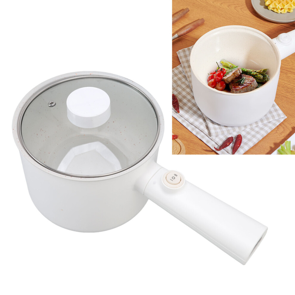 1.8L Electric Hot Pot Large Capacity Multifunction Electric Hot Pot Cooker Compatible with Frying Deep Frying Steaming Boiling 220V-image-OPC-PT6R8T6-NEW