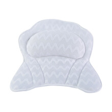 Oreiller de bain, coussin de soutien pour le dos et la nuque, coussin de spa pour le bain, oreiller de relaxation pour la tĂŞte, accessoires
