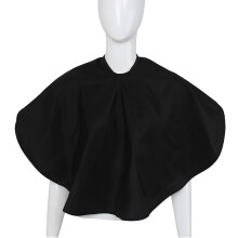 Makeup Cape, Shortie Makeover Bib Compatible with Beauty Salon Smock Compatible with Clients, Lightweight Comb-out Beard Shaving Apron Haird
