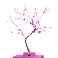 Lampa na drzewko Bonsai 108 LED Shimmer Branches, zasilana bateryjnie i przez USB