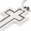 Μπρελόκ Crucifix Περιστρεφόμενο μπρελόκ Crucifix Πρόληψη σκουριάς Χρωματιστό μ 4